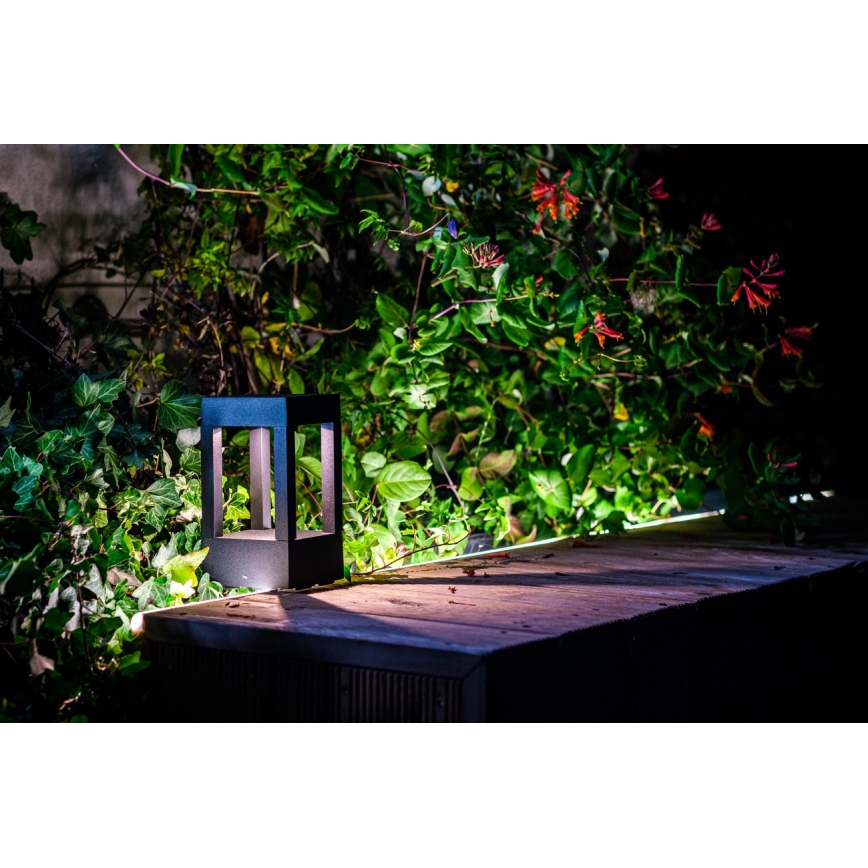 Immax NEO 07902L - Lampe à intensité variable extérieur LED RGB+CCT NEO LITE CUBE LED/10W/230V 2700-6500K IP67 Wi-Fi Tuya noir