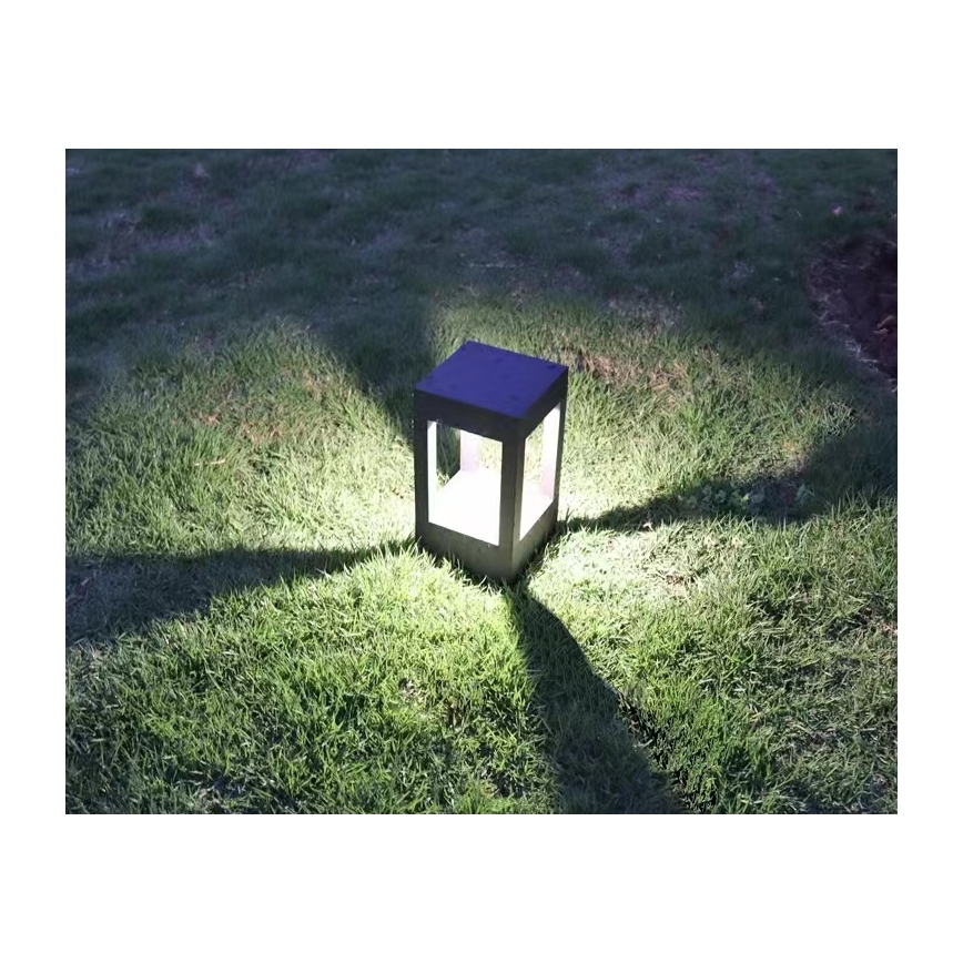 Immax NEO 07902L - Lampe à intensité variable extérieur LED RGB+CCT NEO LITE CUBE LED/10W/230V 2700-6500K IP67 Wi-Fi Tuya noir