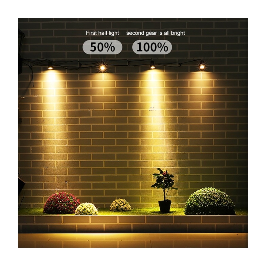 Immax NEO 07903L - LED RGB dimbare lamp op zonne-energie REFLECTOREN 4xLED/1W/5,5V IP65 Tuya
