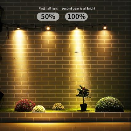 Immax NEO 07903L - LED RGB dimbare solarverlichting REFLECTORES 4xLED/1W/5,5V IP65 Tuya