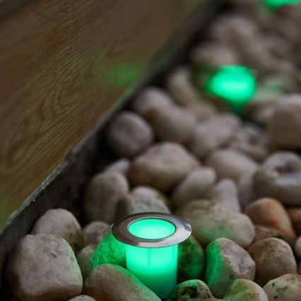 Immax NEO 07905L - Luminaire solaire à intensité variable RGB ESTRELAS 8xLED/0,25W/5V IP65 Tuya 2200 mAh