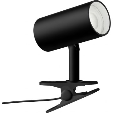 Immax NEO 08291L - Lampe à pince PUNTO 1xGU10/9W/230V noire
