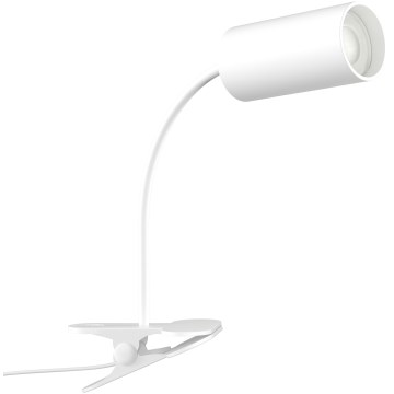 Immax NEO 08294L - Lampe orientable à pince PUNTO 1xGU10/9W/230V blanche