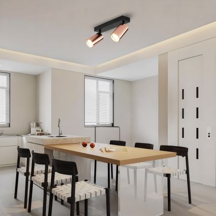 Immax NEO 08302L - Spotlamp PUNTO 2xGU10/9W/230V roségoud