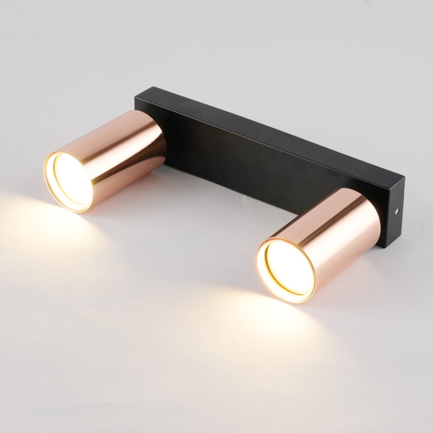 Immax NEO 08302L - Spotlamp PUNTO 2xGU10/9W/230V roségoud