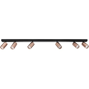 Immax NEO 08305L - Luminaire à spots PUNTO 6xGU10/9W/230V, finition or rose