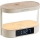 Immax NEO 09111L - Dimbare LED-tafellamp met ingebouwde wekker en TRIPLE DOCK-oplaadfunctie LED/1,5W/5V