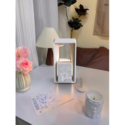 Immax NEO 09113L - LED bureaulamp met wekker en oplaadfunctie CALM LED/3,5W/5V