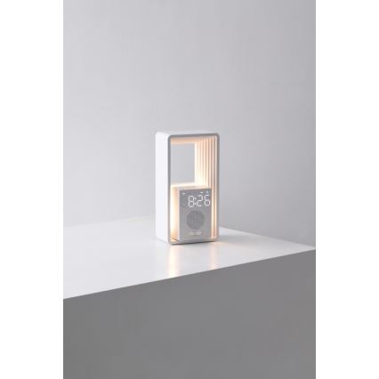 Immax NEO 09113L - LED bureaulamp met wekker en oplaadfunctie CALM LED/3,5W/5V
