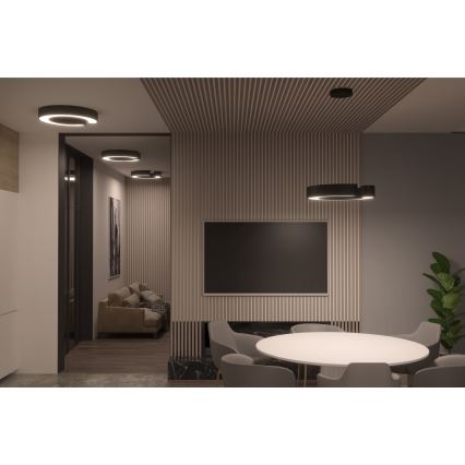 Immax NEO 7133 - LED SMART Dimbare plafondlamp CÉČKO LED/52W/230V + afstandsbediening 60 cm Tuya ZigBee