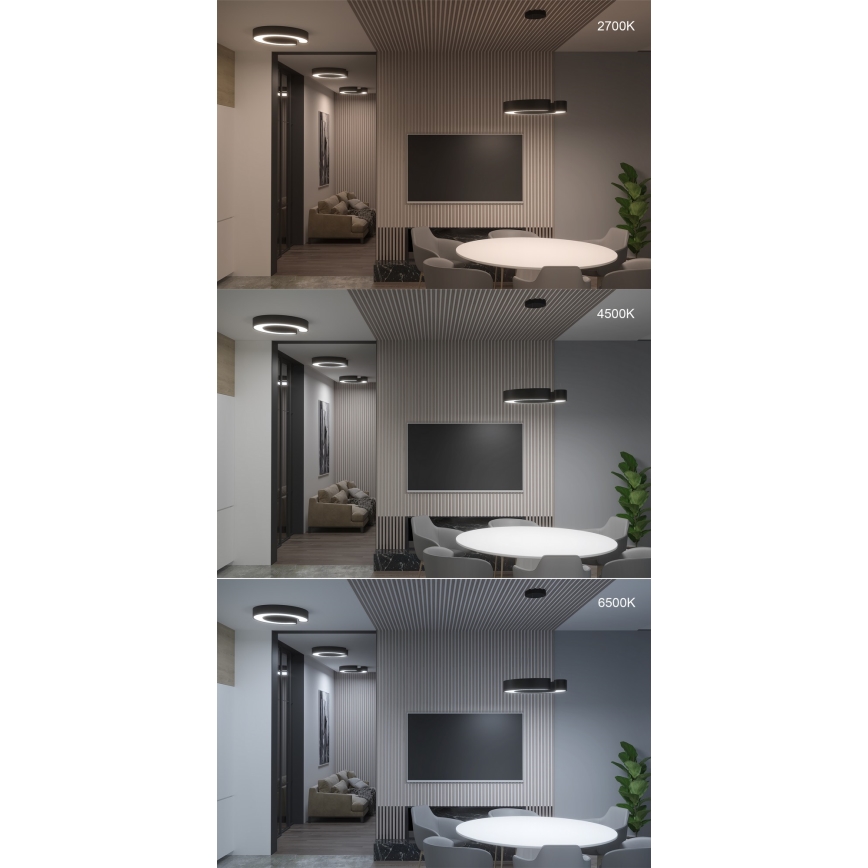 Immax NEO 7134 - LED SMART Suspension filaire à intensité variable CÉČKO LED/43W/230V + télécommande 60 cm Tuya ZigBee