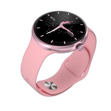 Immax NEO 9040 - Slim Horloge Lady Music Fit 300 mAh IP67 roze