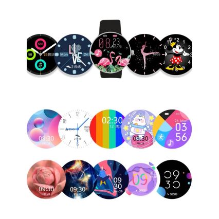 Immax NEO 9040 - Slim Horloge Lady Music Fit 300 mAh IP67 roze