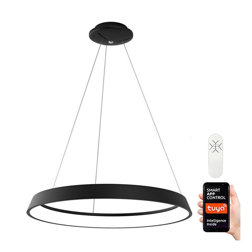 Immax NEO - LED Hanglamp aan koord dimbaar LIMITADO LED/39W/230V 60 cm zwart Tuya