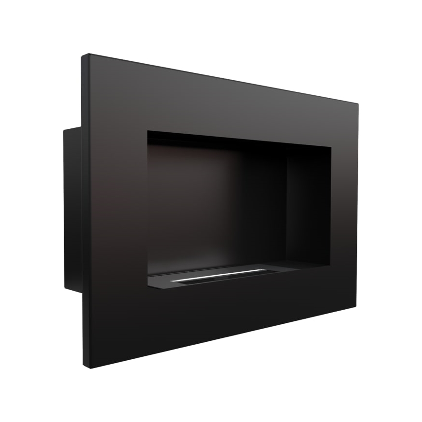 Kratki - Inbouw BIO haard 40x60 cm 2kW zwart