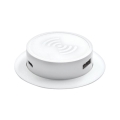 Inbouw draadloze oplader + USB A+C wit