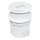 Inbouw draadloze oplader + USB A+C wit