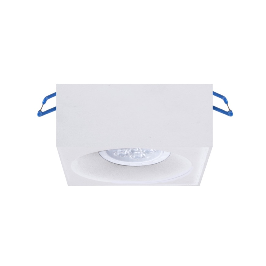 Inbouw Spot BALI 1xGU5,3/MR16/25W/12V vierkant wit