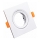 Inbouwring voor GU10-inbouwspot 9x9 cm, wit