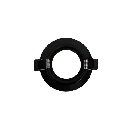 Inbouwring voor GU10 inbouwspot Ø 8,6 cm zwart