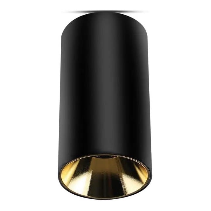 Inbouwspot 1xGU10/35W/230V zwart/goud