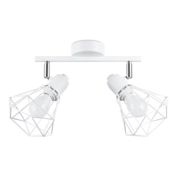 Inbouwspot ARTEMIS 2xE14/40W/230V wit