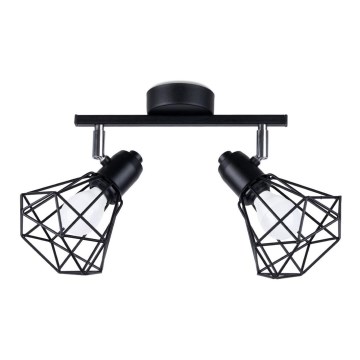 Inbouwspot ARTEMIS 2xE14/40W/230V zwart