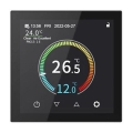 Inbouwthermostaat 230V, zwart, Tuya Wi‑Fi