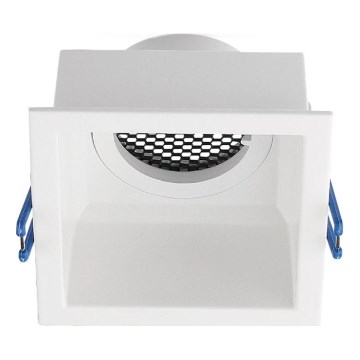 Inbouwverlichting GU10 9x9 cm wit
