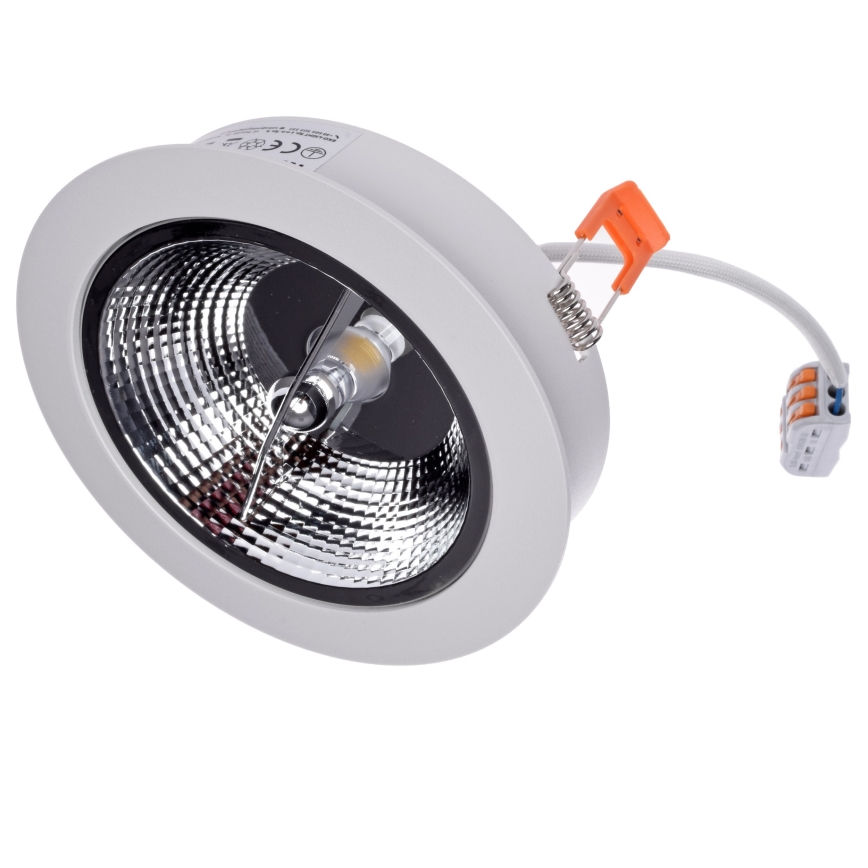 Inbouwverlichting REDONDO 1xAR111 - GU10/25W/230V
