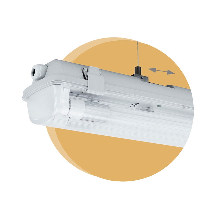 Industrie TL-Buis LIMEA T8 2xG13/10W/230V IP65 1500mm