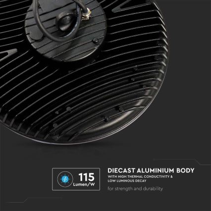 Industrieel High Bay LED-armatuur 100W/230V 4000K IP65