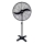 Industriële statiefventilator 160W/230V 182 cm zwart