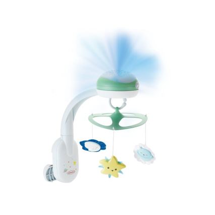 Infantino - Berceau pour bébé portable avec melody 3en1 3xAA vert