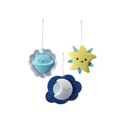Infantino - Berceau pour bébé portable avec melody 3en1 3xAA vert