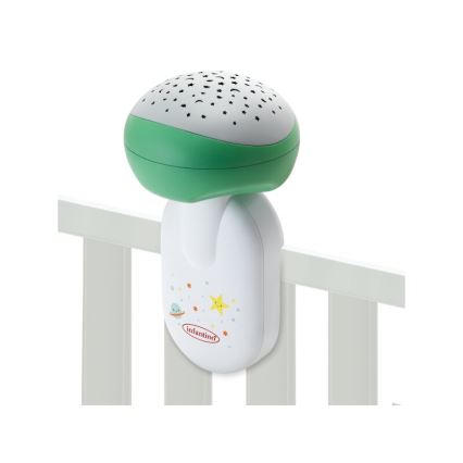 Infantino - Berceau pour bébé portable avec melody 3en1 3xAA vert