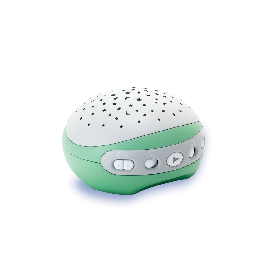Infantino - Berceau pour bébé portable avec melody 3en1 3xAA vert