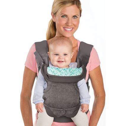 Infantino - Draagzak FLIP ADVANCED 4 in 1 donkergrijs