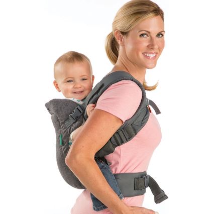 Infantino - Draagzak FLIP ADVANCED 4 in 1 donkergrijs