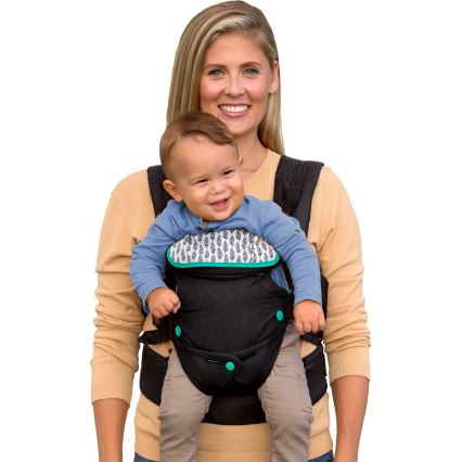 Infantino - Draagzak FLIP ADVANCED 4in1 zwart