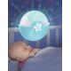 Infantino - Kinderlampje met projector 3xAA blauw