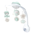 Infantino - Mobile de berceau avec mélodie et projecteur 3en1 3xAAA vert