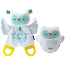 Infantino - Nachtlamp met een gloeiend knuffeltje Owl