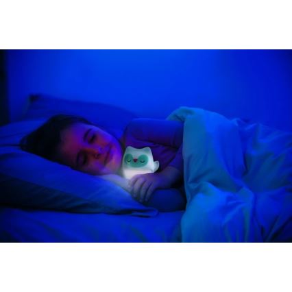 Infantino - Nachtlamp met een gloeiend knuffeltje Owl