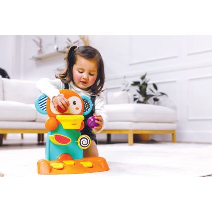 Infantino - Play dienblad monkey