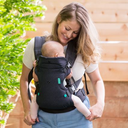 Infantino - Porte-bébé FLIP ADVANCED 4en1 noir