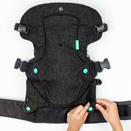 Infantino - Porte-bébé FLIP ADVANCED 4en1 noir