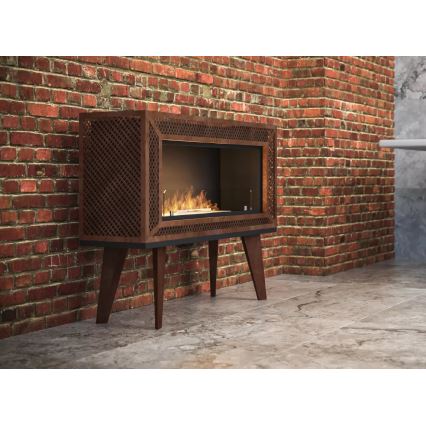 InFire - BIO open haard 100x47 cm 3kW industrieel