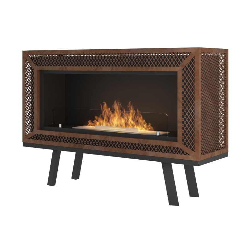 InFire - BIO open haard 100x47 cm 3kW industrieel
