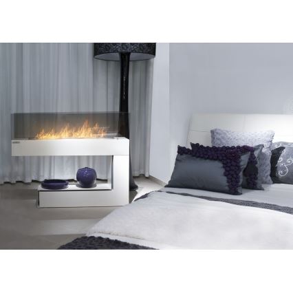 InFire - BIO open haard 110x85,5 cm 3kW wit